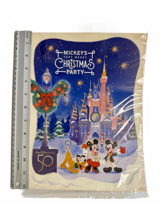 Disney Other - Disney Mickey's Very Merry Christmas Party 50th Anniversary Holiday Print